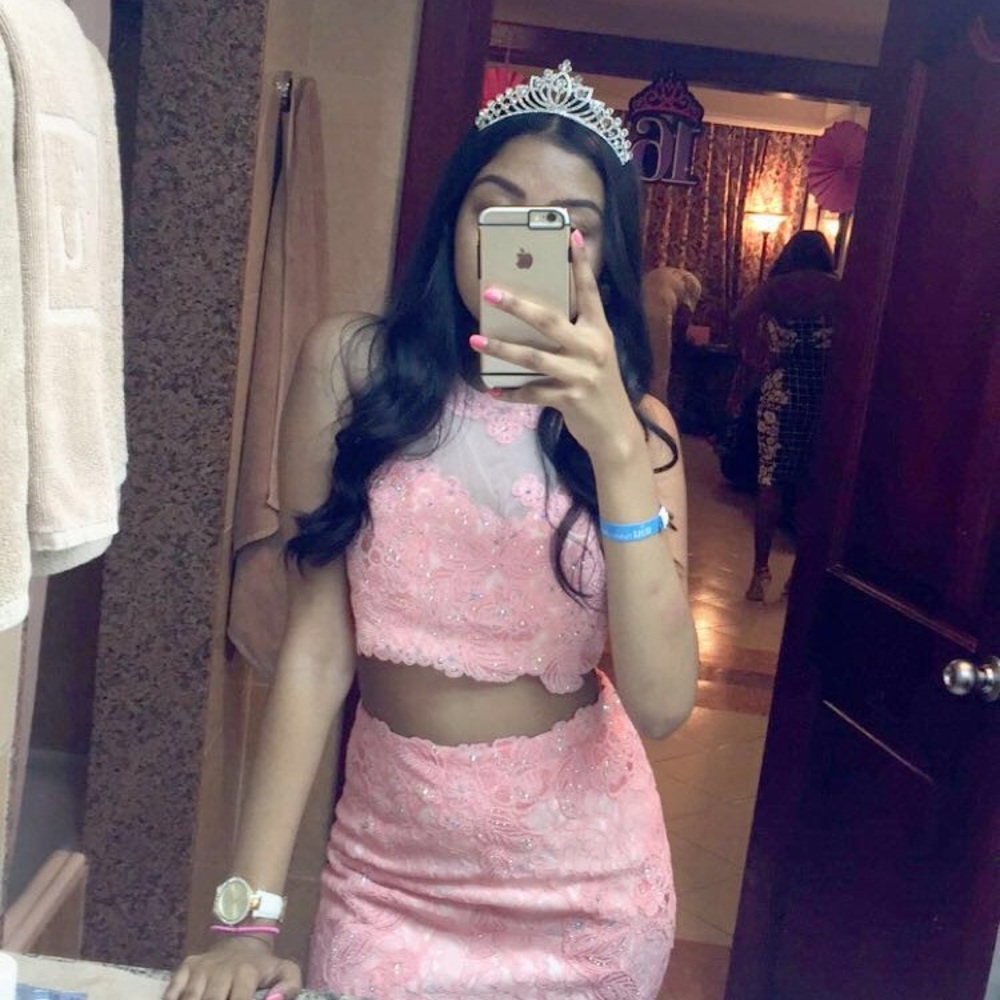 Jovani 2 piece short dress!